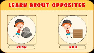 Learn About Opposite For Kids  TonyToons tv [upl. by Enelyam]