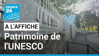 Journées européennes du patrimoine  les trésors du siège de lUnesco à Paris • FRANCE 24 [upl. by Lihkin]