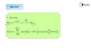 DIF FFT  Digital Spectrum  Advanced Digital Signal Processing [upl. by Hanej]