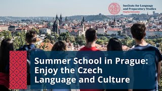 Summer Czech Courses in Prague  UJOP Charles University [upl. by Serica]