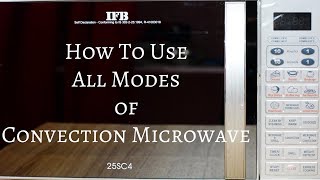 How to Use a Convection Microwave  All Modes of Microwave amp Utensils Explained  Urban Rasoi [upl. by Htebezile929]