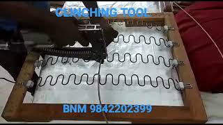 CLINCHING TOOL FOR SOFA SEAT MAKING BNM AGENCIES 9842202399 [upl. by Ariadne]