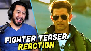 FIGHTER  Teaser Reaction  Hrithik Roshan  Deepika Padukone  Anil Kapoor  Siddharth Anand [upl. by Zacarias]