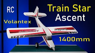 VolantexRC TrainStar Ascent 747 8 1400mm EPO  robertsphotographer Unpacking RC  A parrot pet [upl. by Tdnarb]