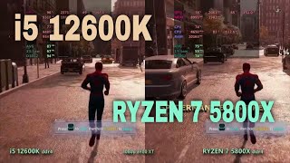 Ryzen 5 7500F vs Core i5 13400F vs Ryzen 5 5600X3D vs Core i5 12600K  PC Gameplay Tested [upl. by Ahsehat]