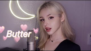 BTS방탄소년단  Butter  Cover By Elina Kariomva 엘리나 커버 [upl. by Erusaert]