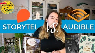 Mis AUDIOLIBROS favoritos 🎧 ¿Storytel o Audible  Instantes de Tiempo [upl. by Borman]