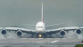 SMOOTHEST AIRBUS A380 LANDING ever No smoke  Best A380 Landing I have ever seen 4K [upl. by Loree530]