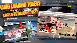 Msfs2020Improve Loading time amp Remove stuff you dont needAircraft Scenery Challenges amp More [upl. by Yeltihw]