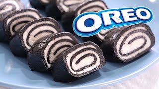 Sushi de Oreo 2 Ingredientes Fácil y Rápido [upl. by Sivehc]