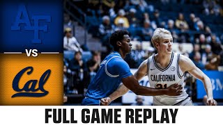 Air Force vs Cal Full Game Replay  202425 ACC Mens Basketball [upl. by Saidee]