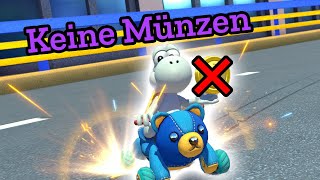 Keine Münzen Challenge  Mario Kart 8 Deluxe [upl. by Ahsead]