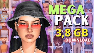 Mega pack maxis match 3 gb de conteúdo personalizado pro the sims 4 [upl. by Ahc856]