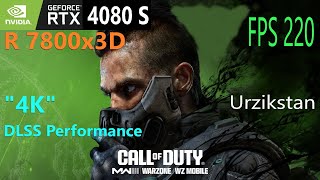 Warzone 3 RTX 4080 SUPER RYZEN 7800x3D 4K Normal DLSS  Urzikstan [upl. by Goody]