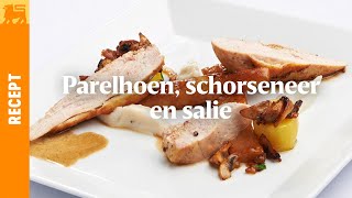 Parelhoen schorseneer en salie [upl. by Midis]