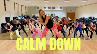 Calm Down  REMA  Zumba choreo  Zumba Auguste  Zumba Vilniuje [upl. by Gosser]