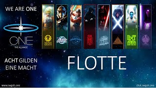 SWGOH TK FLOTTE Executrix  Scythe vs Profundity Fleet [upl. by Araldo]