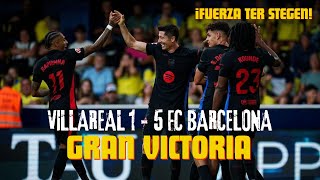 GRAVE LESIÓN DE TER STEGEN EN LA VICTORIA DEL FC BARCELONA ANTE EL VILLAREAL [upl. by Annalise473]