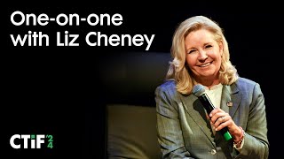 Oneonone with Liz Cheney  Cap Times Idea Fest 2024 [upl. by Ferde]