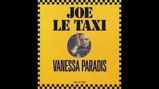 Vanessa Paradis  Joe le Taxi  ENGLISHFRENCH Lyrics [upl. by Hut408]