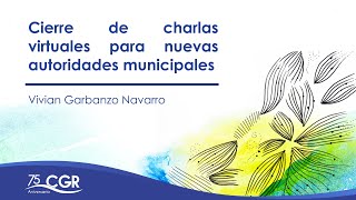 Cierre de charlas virtuales para nuevas autoridades municipales [upl. by Elmaleh]