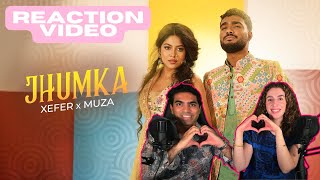 Foreigners React to Xefer x Muza  Jhumka Official Music Video [upl. by Enasus13]