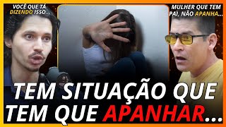 DISCUSSÃO SOBRE LEI MARIA DA PENHA PEGA FOGO🔥 AO VIVO [upl. by Llehsram]