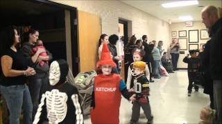 Zachs Halloween Parade at Rosenow School 2011 [upl. by Enneibaf]