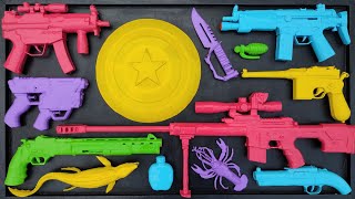 Cleans Assault Rifle Shotgun AK47 Sniper Rifles Glock Pistol Nerf gun Double Pistol Revolver [upl. by Cammy800]