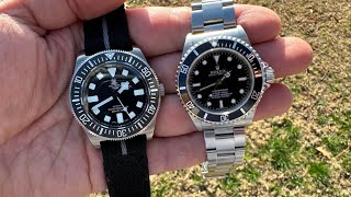 Rolex Submariner vs Tactical frog fxd [upl. by Moriyama]