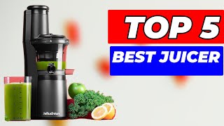 TOP 5 Best Juicer Machine 2024 [upl. by Alejoa]