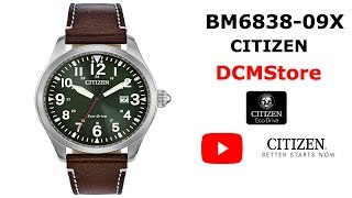 BM683809X Citizen Chandler Ecodrive Green Dial [upl. by Rubbico220]