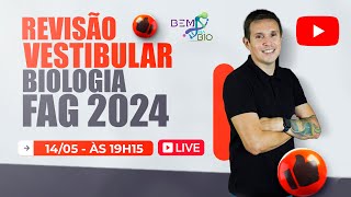 Revisão Vestibular FAG 2025  Biologia [upl. by Derina]