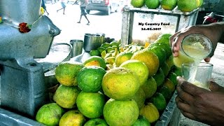 Indian Street Food  Fruit Juice Sweet Lemon Street Food India  Indian Street Food Kolkata [upl. by Johna]