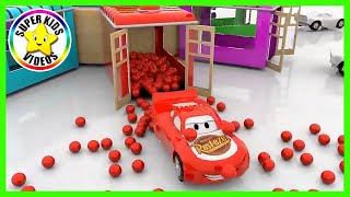 Kleuren Leren Met Speelgoed Autos 3D Kinderfilmpjes ☆ Auto Kinderfilmpje [upl. by Ennayr944]