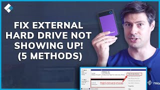 How to Fix External Hard Drive Not Showing Up [upl. by Aruon990]