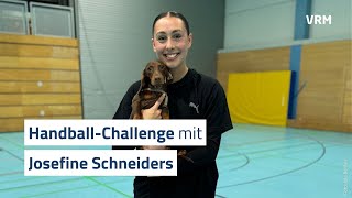 HandballChallenge mit Josefine Schneiders [upl. by Dana]