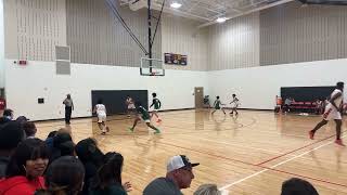 Prosper High School Basketball  Freshman Green vs Denton Braswell 1524 [upl. by Ahtamat]