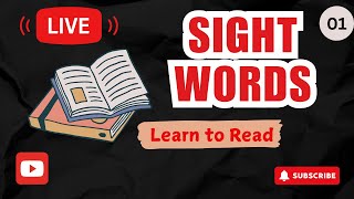 Sight Words for Kids  Live Class on 23 Letter Words [upl. by Sharlene901]