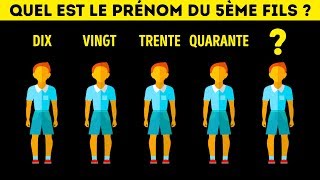 15 Enigmes Difficiles Qui Vont te Rendre Fou [upl. by Yehtomit891]