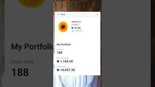 Stock Dividends nigeriastock stocktrading savingmoney dividends shorts finance stockmarket [upl. by Milli]