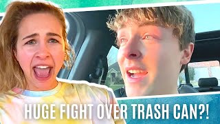 Huge Viral Fight Over A Trash Can  Gabrielle Moses and Jack Brinkman [upl. by Eahsel337]