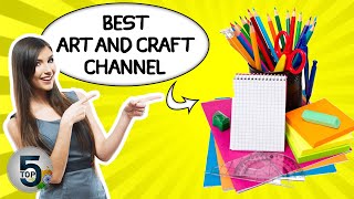 5 Best Indian Art and Craft Channels on YouTube [upl. by Denbrook699]