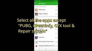 Setting up Greenify app  PUBG mobile lag fix [upl. by Naugan]