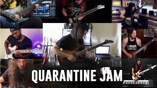 QUARANTINE METAL JAM  LUÍS KALIL amp FRIENDS [upl. by Atteynot639]