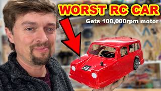 Worst RC Car gets EXTREME POWER [upl. by Leahkim884]