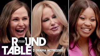 Drama Actress Roundtable Jennifer Coolidge Dominique Fishback Jennifer Garner Emma DArcy amp More [upl. by Arriaet]