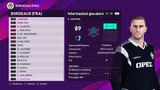 eFootball PES 2020 PS4  BORDEAUX CLASSIC ALL TIME XI 82100 [upl. by Yak154]