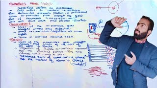 Part1 Rutherfords Atomic Model Experiment Observation and Results  11th class chemistry ch5 [upl. by Pence409]