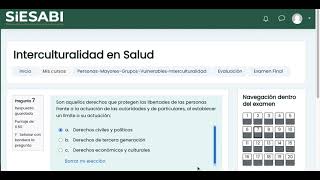 Interculturalidad en Salud 2024 Curso SiESABI Evaluacion Final Version 3 [upl. by Cindie727]